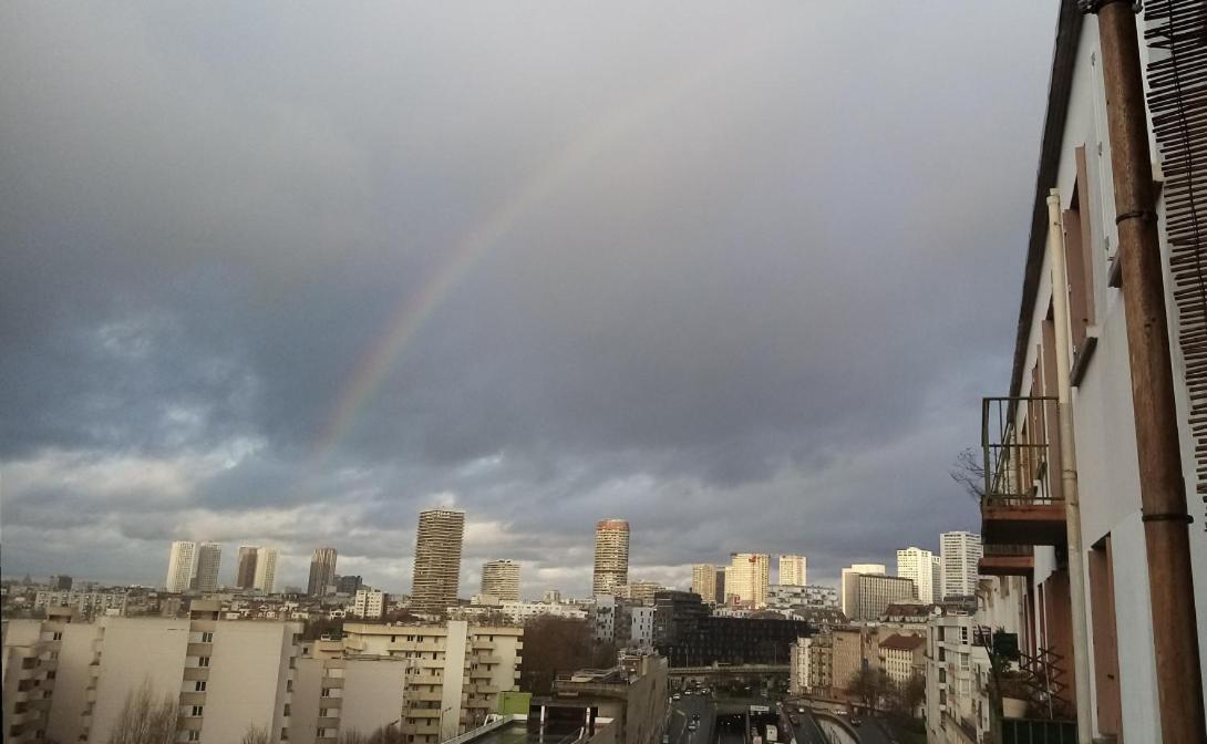Paris Porte D'Italie - Chambre A Louer Avec Parking Et Vue Sur Paris 르끄레므랄비세트르 외부 사진